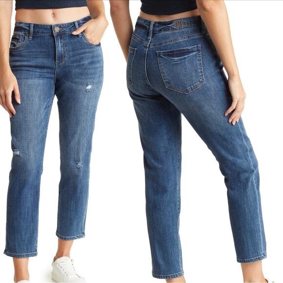 Kut from the Kloth Katy the boyfriend straight leg jeans SZ 2 - Picture 1 of 11
